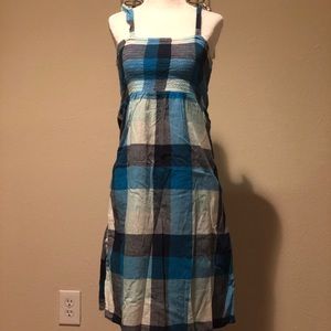 Plaid summer dress
